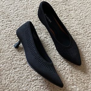 VIVAIA kitten heels worn once